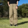 新款春夏松紧腰户外休闲裤