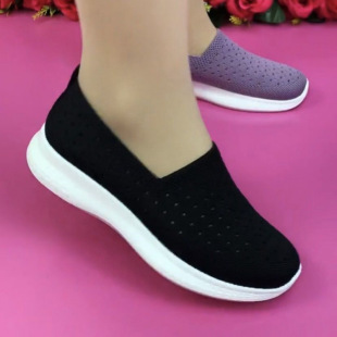 [1656 People Collection] Old Beijing Walking Shoes for Women 2024 Middle-Aged and Elderly Casual Sports Shoes Non-Slip Lightweight Soft Soles