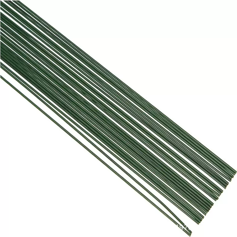 绿色绑丝圣诞装饰捆绑铁丝0.7mm 烤漆丝