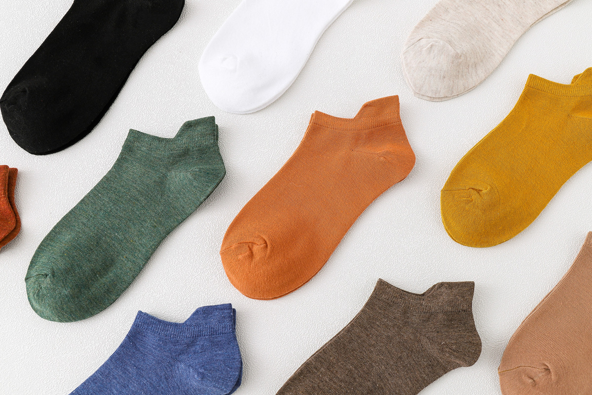 色纺棉素色提耳女船 (10)