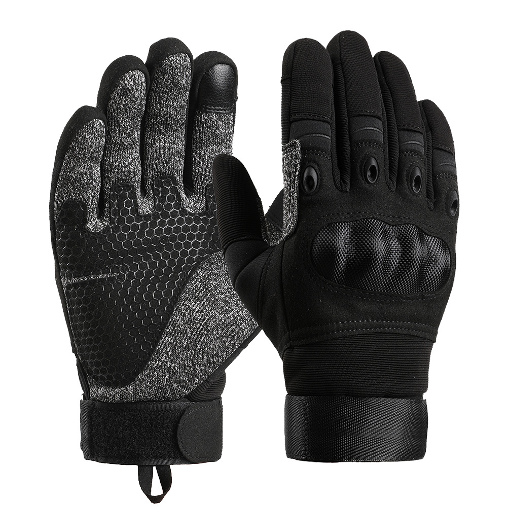 Cáscara dura guantes de dedo largo hombres y mujeres deportes al aire libre equipo de ejercicio de fitness levantamiento de pesas Ciclismo ciclismo campo CS guantes