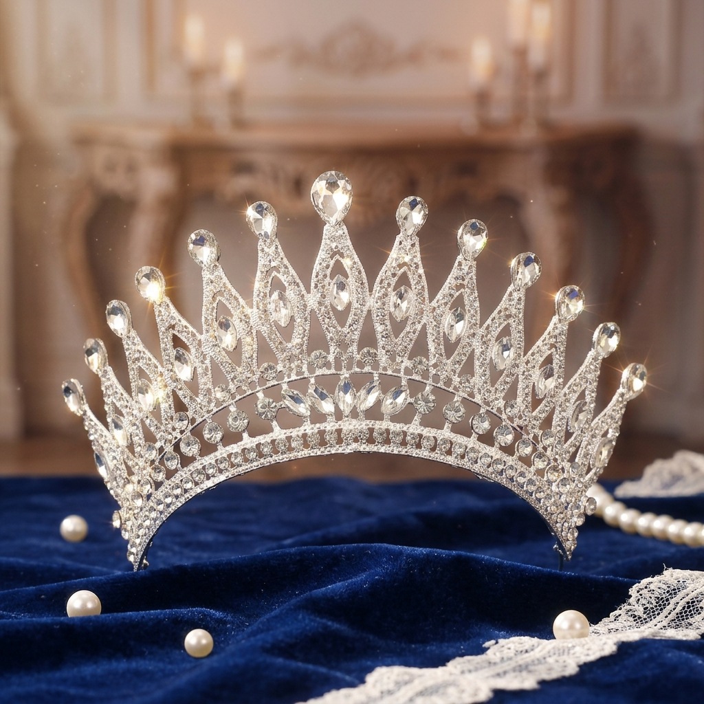 Tocado corona nupcial rhinestone corona boda hilo regalo ropa 18 años adulto regalo cumpleaños princesa accesorios para el cabello niños