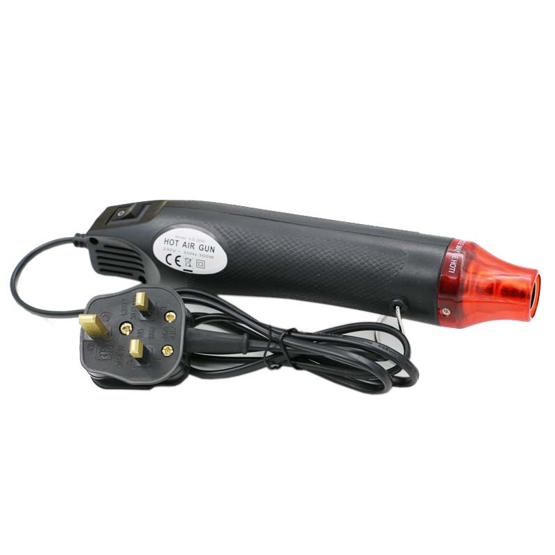 Pistola de calor para manualidades - 110V/220V, para sellos de goma y láminas termoencogibles