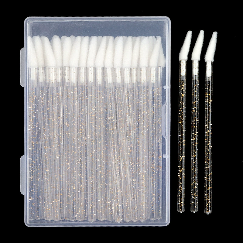 Nylon long lipstick, brush, 50 pieces