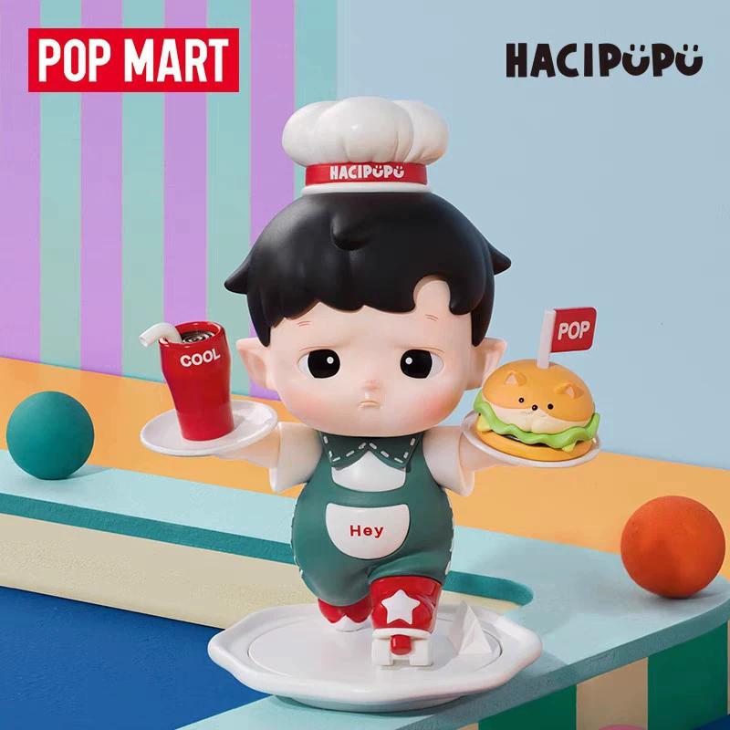 POPMART HACIPUPU Машинное Время Серии Фигурки Слепая коробка Игрушка-подарок