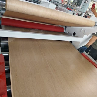 全自动密度板双面贴纸机KT板牛皮纸彩膜复合机包装材料铝箔覆膜机