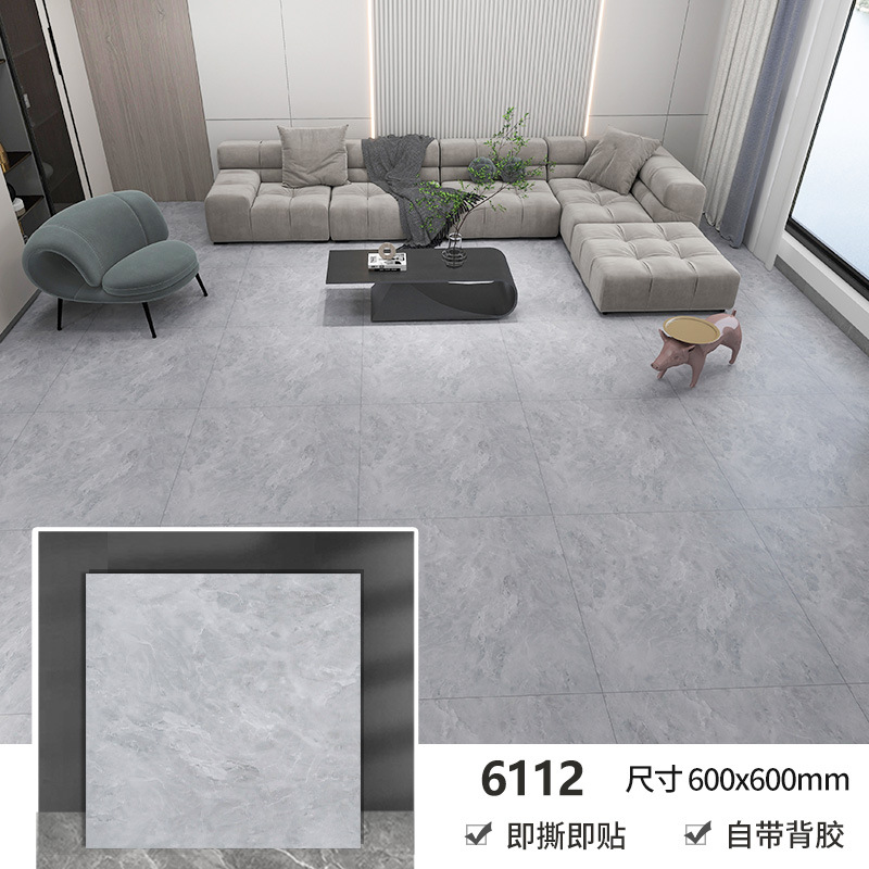 pegatinas de suelo de PVC autoadhesivas renovación doméstica esterradura antideslizante autoadhesiva pegatinas de suelo de azulejos imitables