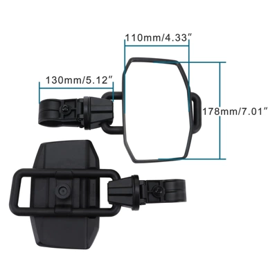 GOOFIT off-road motorcycle rearview Motorcycle rearview mirror