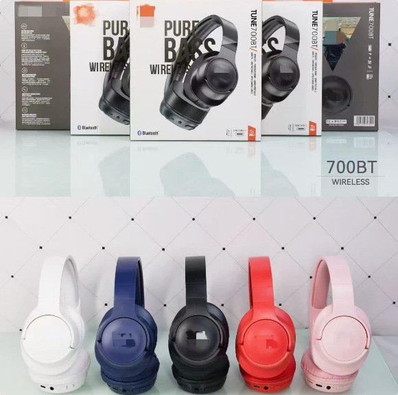 Suitable for Tune700 Bt Bluetooth Headphones, Engraved Version, Head-Mounted Wireless T700Bt Bass Headset, Foreign Trade Headphones