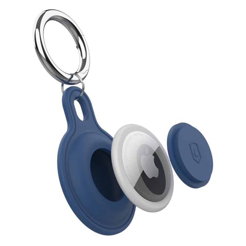 Suitable for Airtag Protective Case, Apple Locator Anti-Lost Device, Silicone Keychain, Waterproof Airtag2 Protective Case
