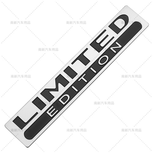 Automobile LIMITED EDITION car label Aluminum sticker SPECIAL EDITION label