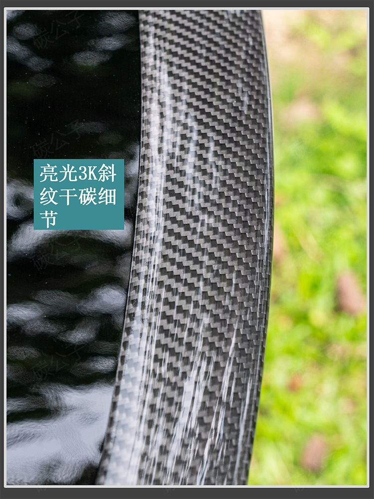Carbon Prince Is Suitable for Tesla Model 3Ysx Real Dry Carbon Fiber Rear Wing New Version Spoiler Interior Tesla
