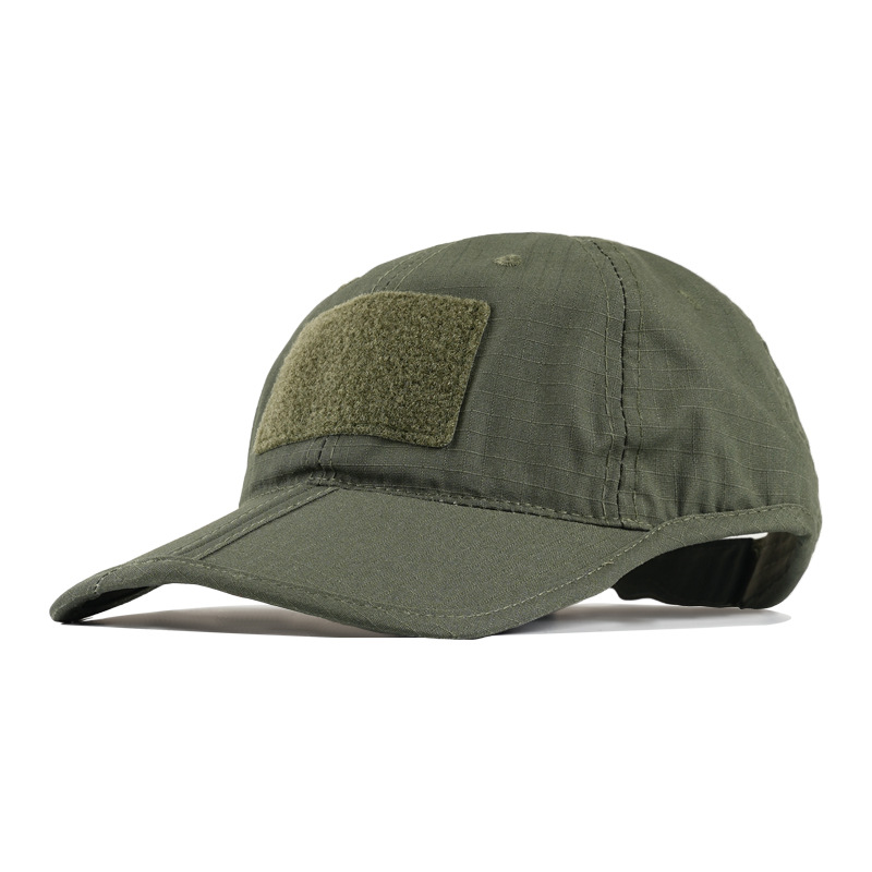 sombrero de béisbol al aire libre sombrero de camuflaje táctico hombre sombrero deportivo velcro plegable sombrero de pato plegable protector solar