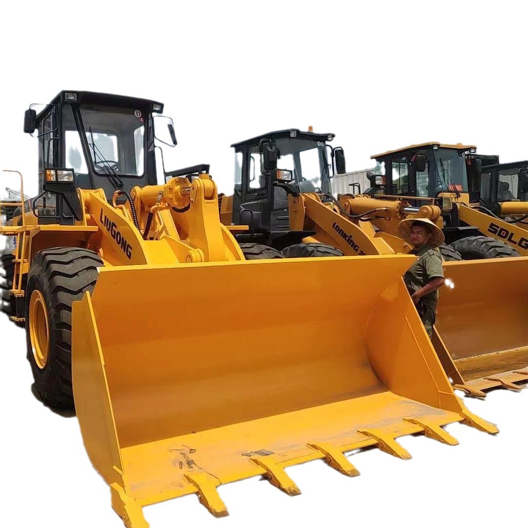 Urumqi de segunda mano Liu Gong 856 855 50 cargador Lin Gong 956 30 exportación de carretillas elevadoras al extranjero