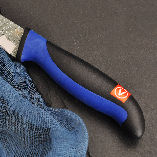 Wave Fruit Knife Blue and Black Household Peeler Dorm Portable Cutting Case Stainless Steel Melon and Fruit Knife Small Knife