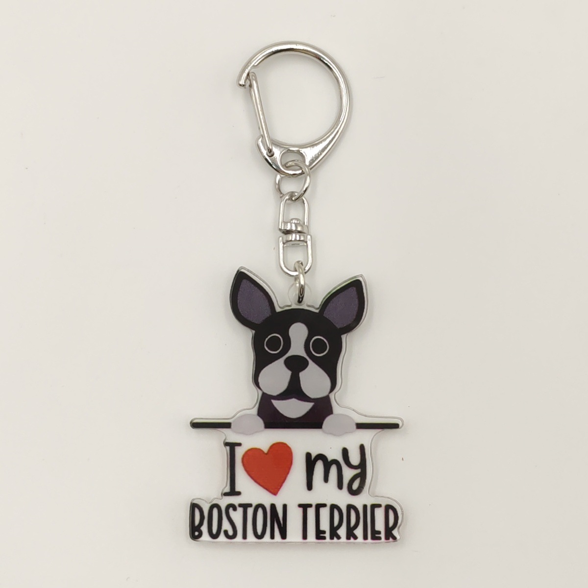 13g Weight Keychain Classification 1 Piece Quantity Holiday, Banquet, Travel Occasion Acrylic Material Letter, Dog Pattern Unisex Gender Ethnic Style, Simple Style Style Ethnic Style Simple Style Letter Dog Arylic Unisex Keychain 20