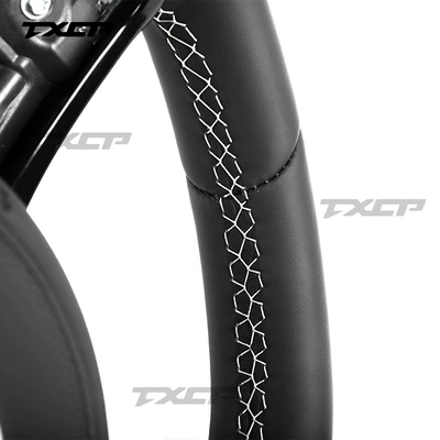 modified full-leather steering wheel, Steering wheel