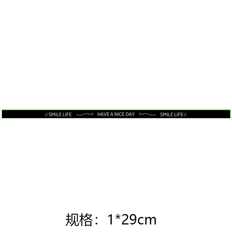 100 pegatinas de barras de plata blanqueadas negras - 100 pcs / pcs