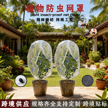 果树防虫网罩防虫网纱防鸟网罩蔬菜大棚种菜专用密眼防虫保护网罩