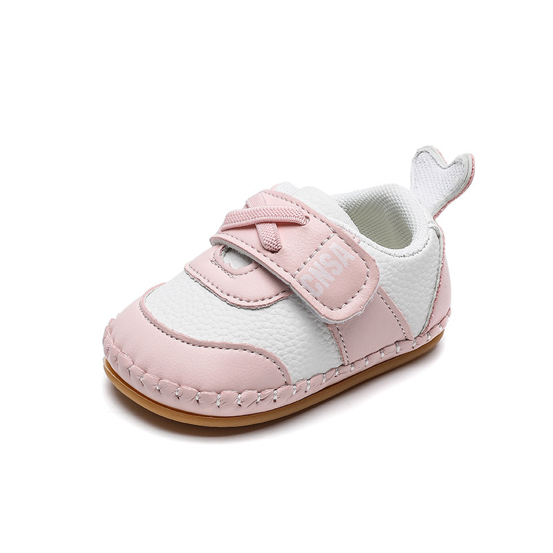 Babyschuhe für Mädchen, Frühling und Herbst, ein Jahr alte Babyschuhe, weiche Sohle, 03–6–9 Monate, Junge, Kleinkindschuhe, weiches Leder, weiche Sohle_voghion.com