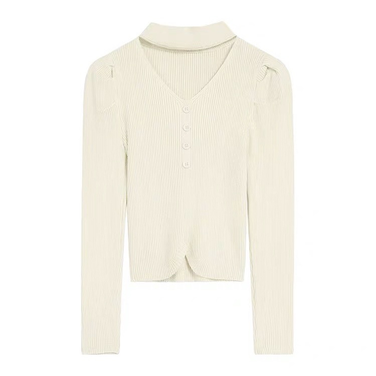 Knitted long-sleeve