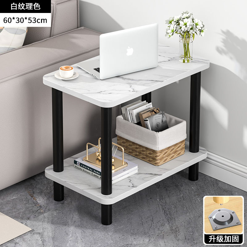 새롭게 업그레이드된 [60*30*53cm] 화이트 질감 컬러 + 블랙 다리