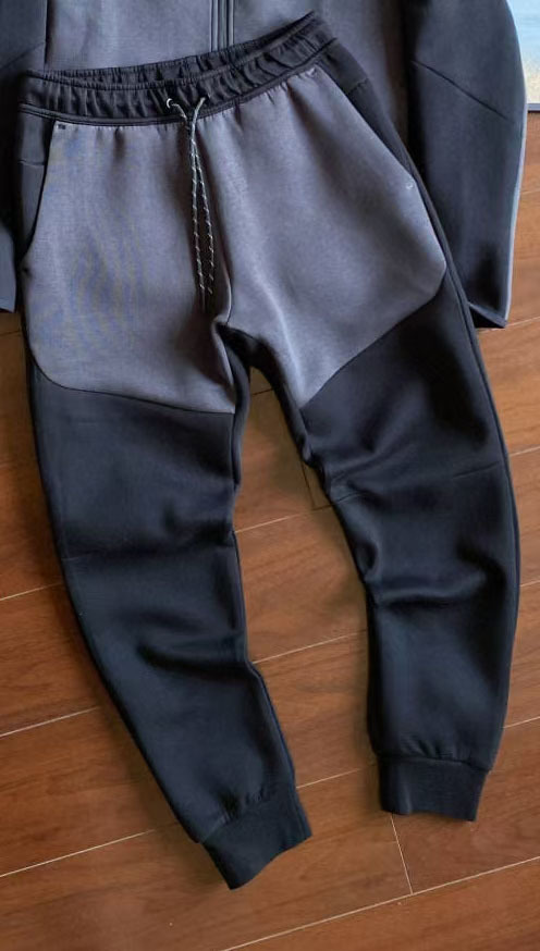 Black and dark gray pants
