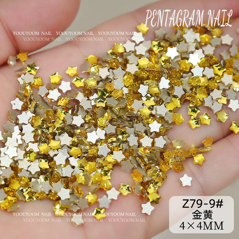 z79-9#골든 4*4mm 1개 조각