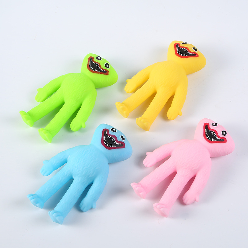 跨境熱賣 Poppy波比解壓捏捏公仔減壓搞怪發泄擠壓捏捏樂廠家直銷