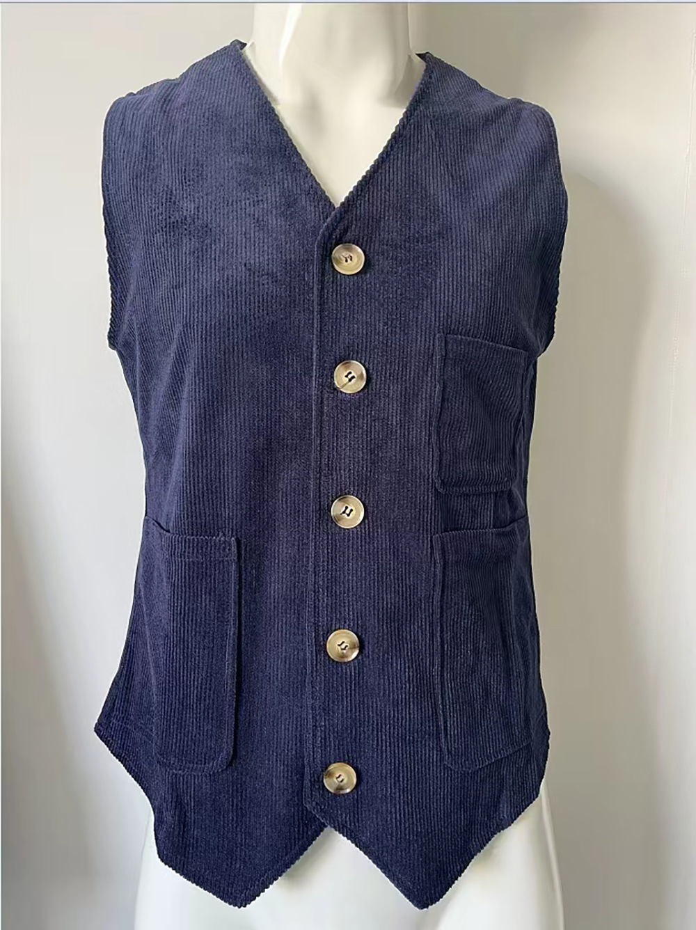 Abiti da uomo per uomo in primavera e autunno, giacche e gilet in velluto a coste per uomo_voghion.com