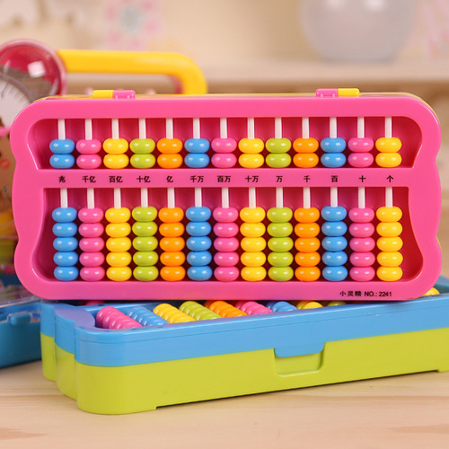 Smart Little Genius 2241 Learning Set for Primary School Students - Geometric Shape Counter Toy Set for Children - Fun Math Counting Rods