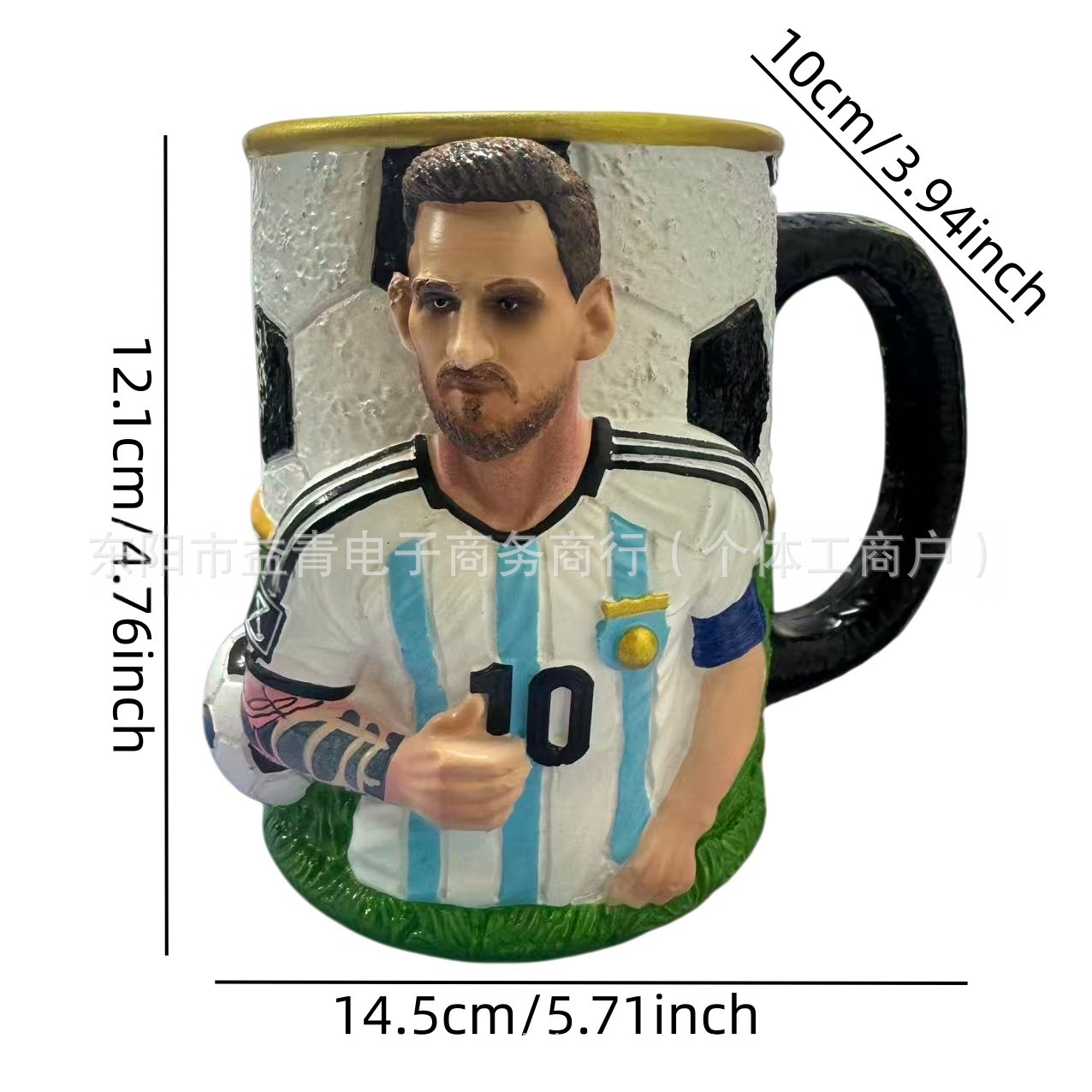 Cross-border Dual Dragon Collector 's Mug Retro Caza de perro Duck Coffee Mug Hunter