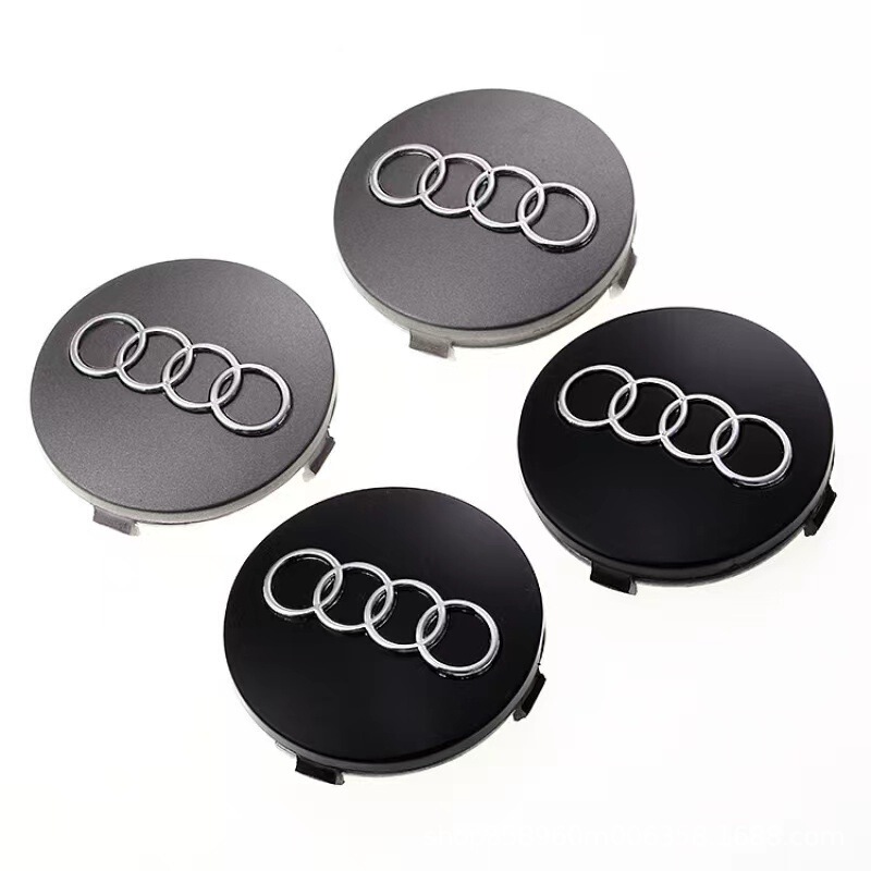 Suitable for Audi wheel hub cover A3 A4L A6L Q3 Q5L Q7 A5 A7 Q2L tire center logo cover