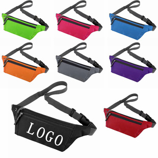 Custom Cross-border Waist Bag Invisible Crossbody Sports Satchel Plaid Body Bag for Mobile Phone Running Casual Sports Body Bag