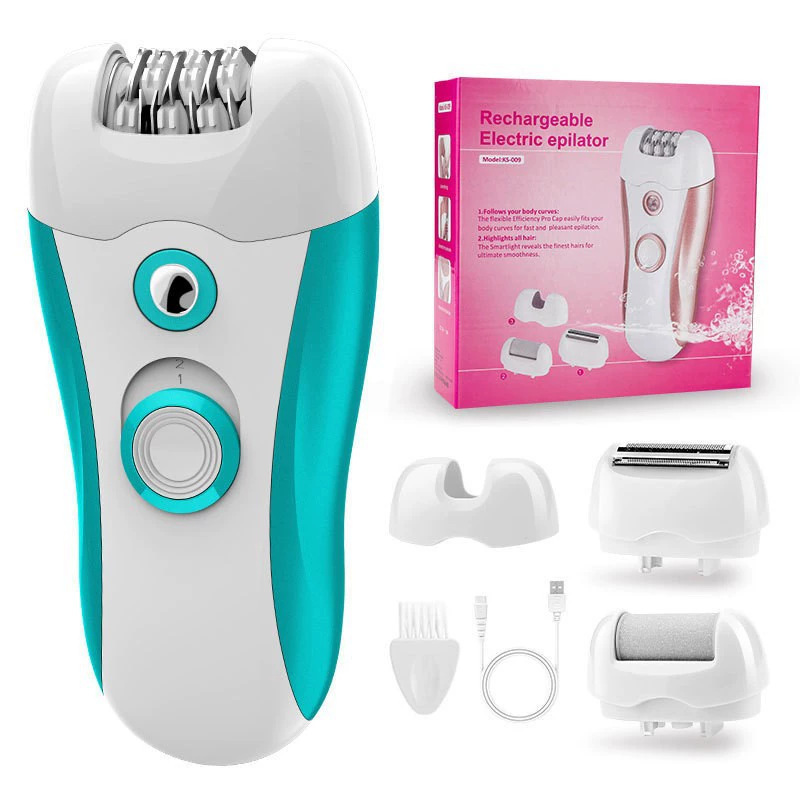 Instrumento de afeitado y recorte de cabello para mujer seis en uno, afeitadora para partes privadas, rectificadora de pies eléctrica, cortadora de nariz al por mayor image 15