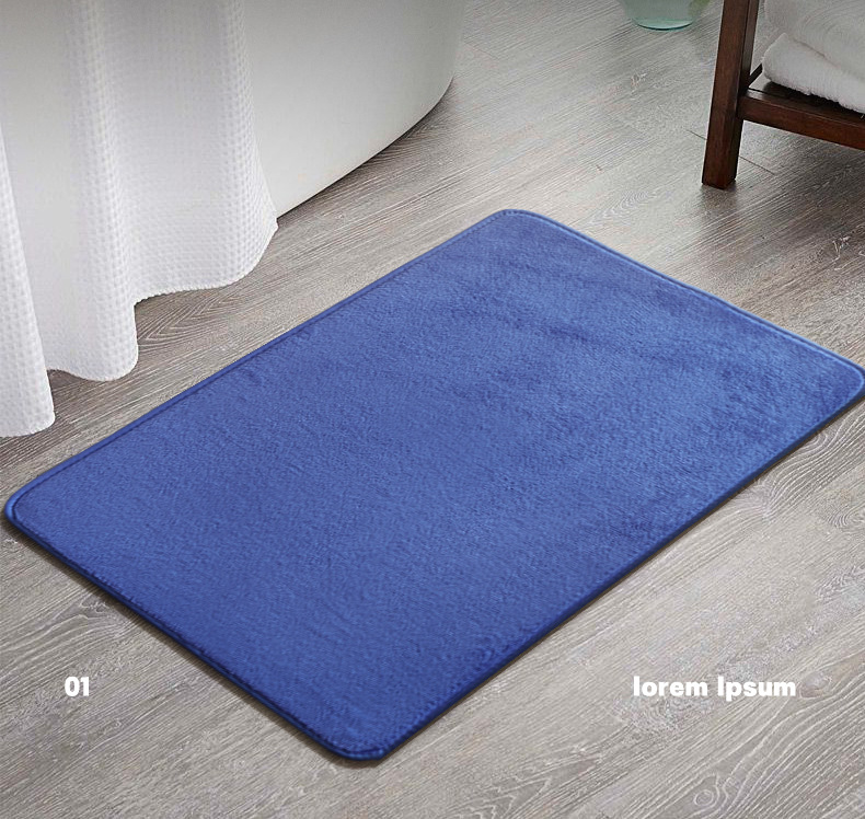 珊瑚绒地垫,门垫,脚垫,记忆棉地垫