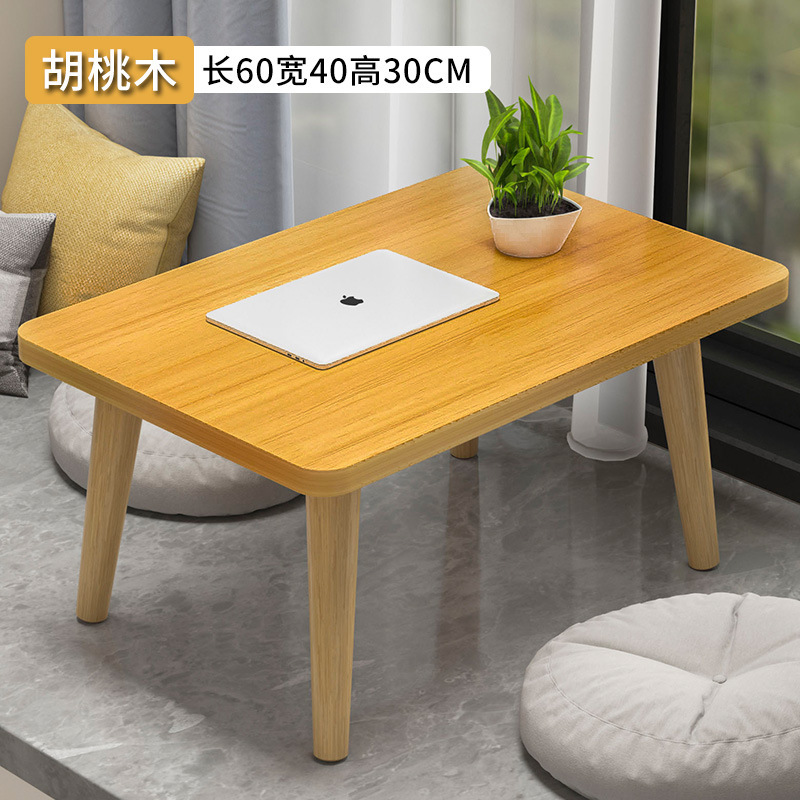 小さなテーブル、ベッド、寝室、カーペット、出窓、小さなローテーブル、畳、小さなコーヒーテーブル、インターネット有名人の小さな本机、家庭用|undefined