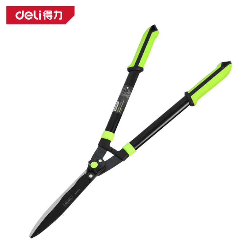 deli得力 DL580421整篱剪33寸特氟龙刀头波浪纹剪体(绿)(把)