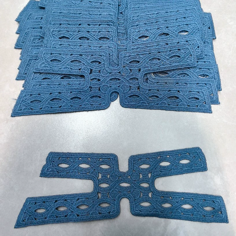 Новые модные электрически вышитые ажурные верхние части обуви 2025 года, полуфабрикаты напрямую с завода, глобальные поставки