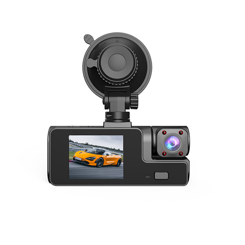 2024 registrador de conducción 360WiFi HD tres grabación tres lente sin enrutamiento 24h monitoreo coche DVR