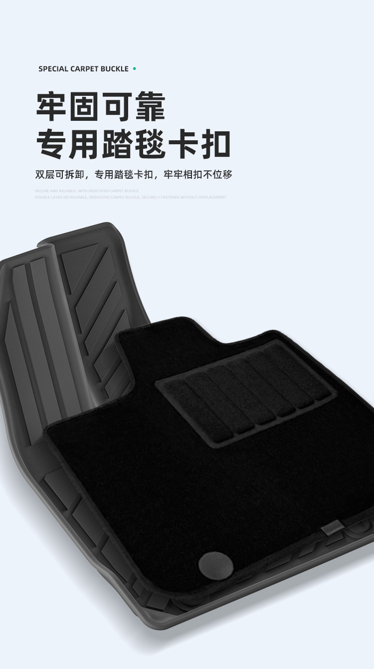 Car floor mats TPE for Lynk & Co 900 25