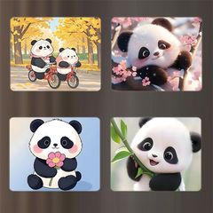 かわいいジャイアントパンダ漫画マウスパッドコンピュータオフィスデスクトップ学生ノートブックインスタイル大型キーボードパッド