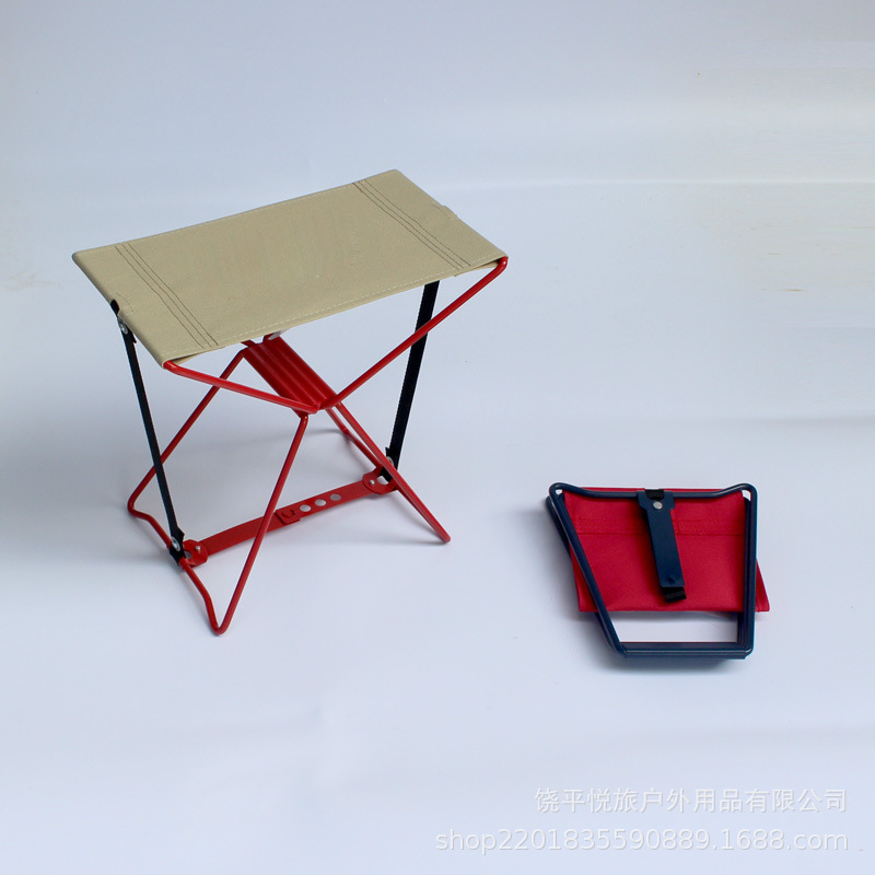 Outdoor Portable Camping Travel Folding Chair Mini Small Bench Mazar Subway Queuing Artifact Fishing Small Bench