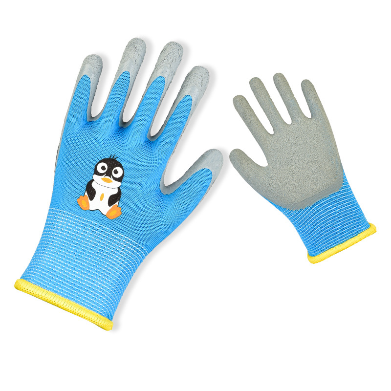 Guantes de protección laboral para niños jardinería de jardín recogiendo anti-desgarro coger el mar niños estudiantes guantes de protección laboral al aire libre