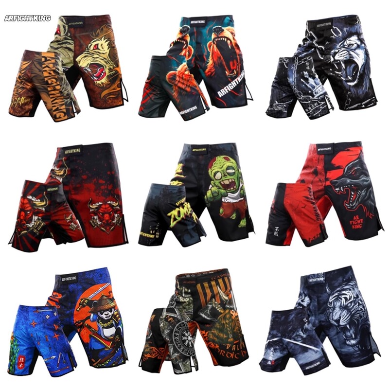 MMA Fighting UFC Wear-resistant Fitness Competition Jiu-jitsu Thai Boxing Fighting Sports Training Professional Shorts Collection