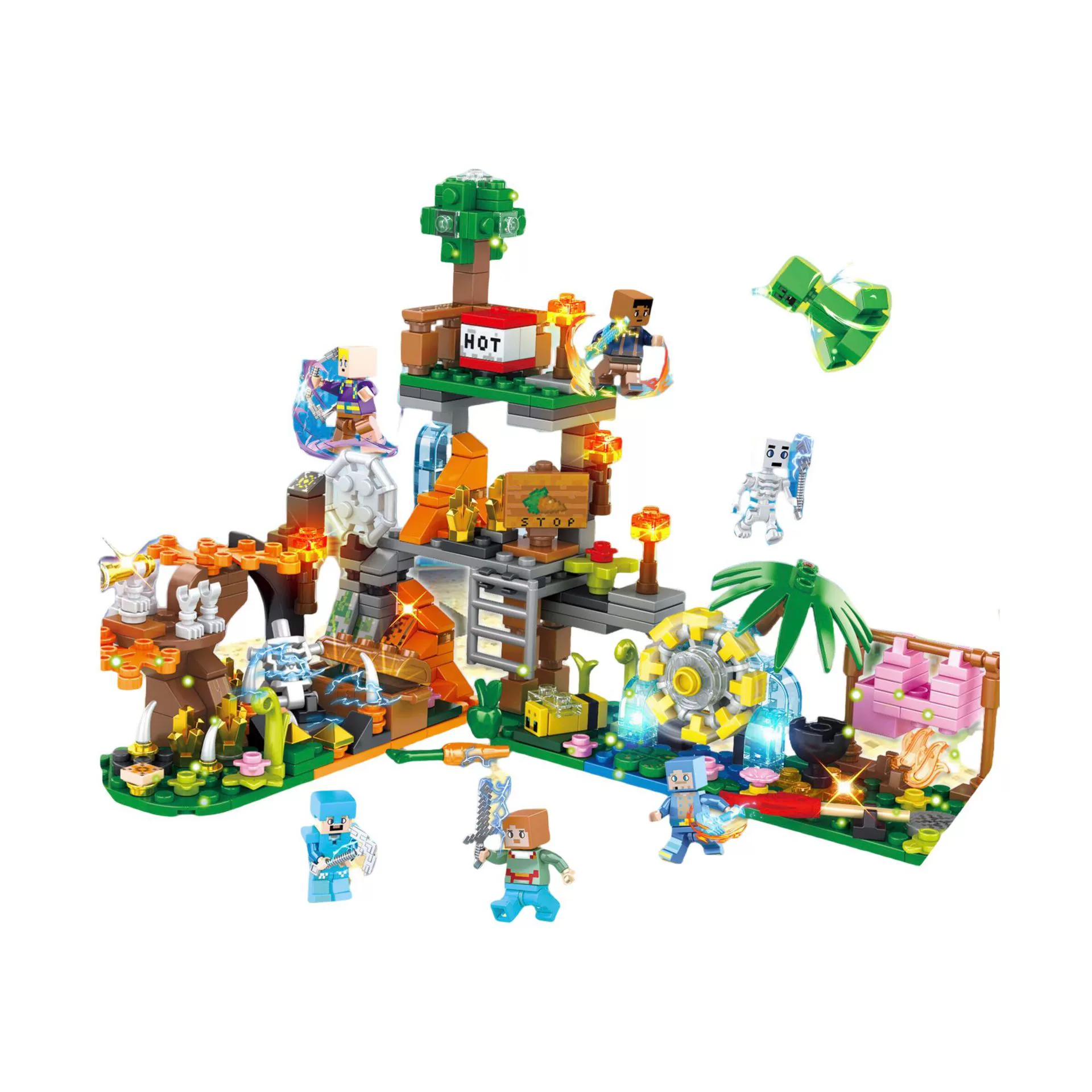 Конструктор Lego, минифигурки для мальчиков и девочек, игрушка, handmade, мелкие детали