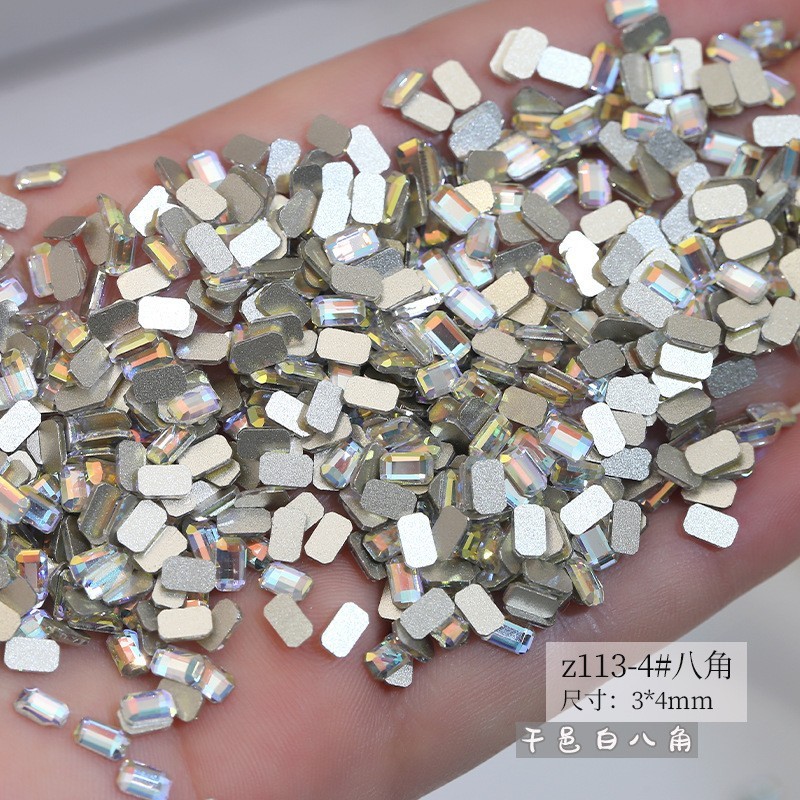 外国貿易製品、カラフルな三日月ダイヤモンド、多用途のヨーロッパとアメリカのフラッシュモカミニムーンダイヤモンドジュエリー|undefined