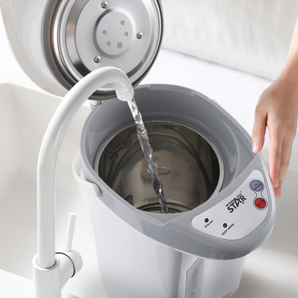 Estrella ganadora cerradura de seguridad del hogar aislamiento de agua hirviendo protección contra sobrecalentamiento inteligente integrado botella de agua eléctrica