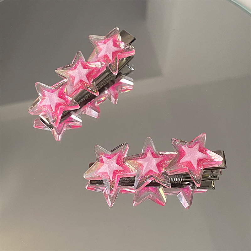 Lady Star Plastic Hair Clip display picture 3