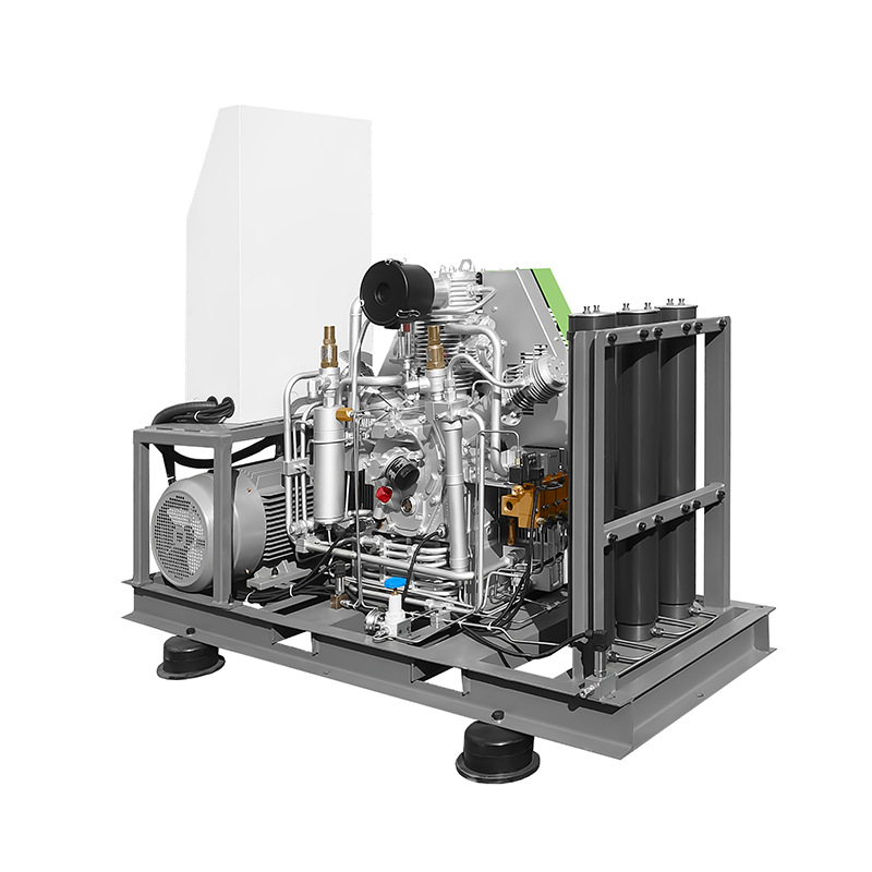 35Mpa Portable Air Compressor Industrial-Grade High-Pressure Booster Breathing Air Pump Air-Assisted Injection Molding Compressor